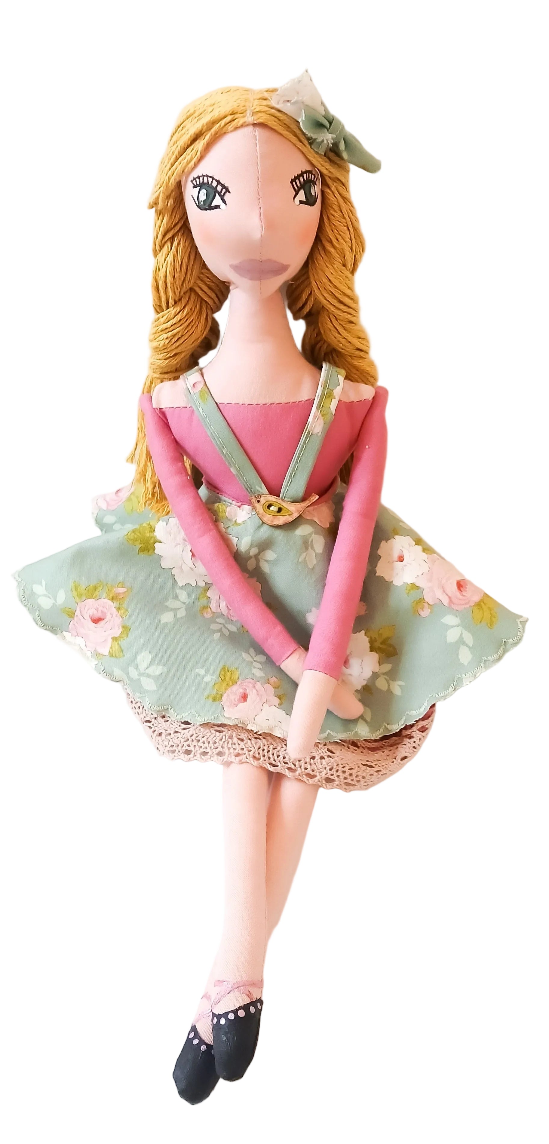 Handmade fabric doll Fairygirl