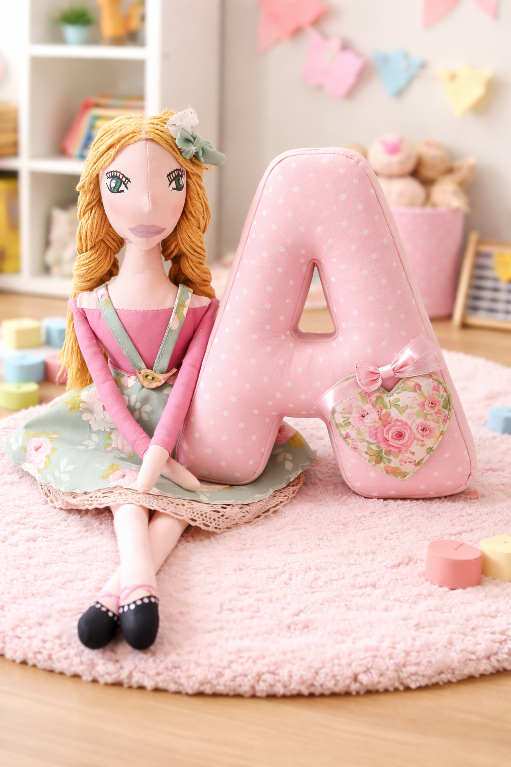 Handmade fabric doll Fairygirl