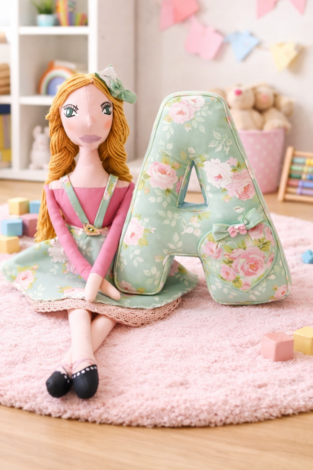 Handmade fabric doll Fairygirl