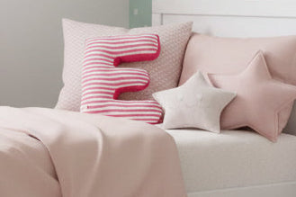 Handmade letter pillow