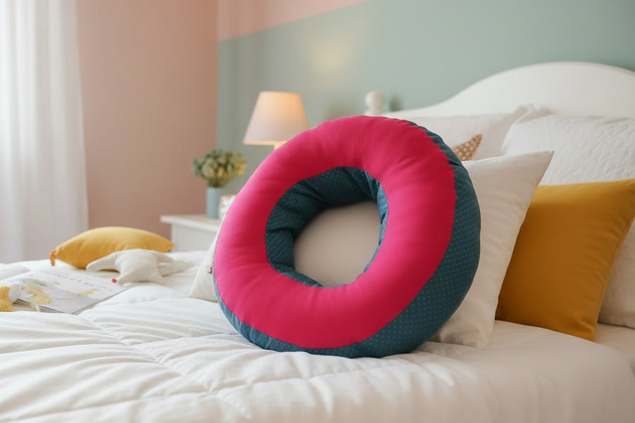 Handmade letter pillow